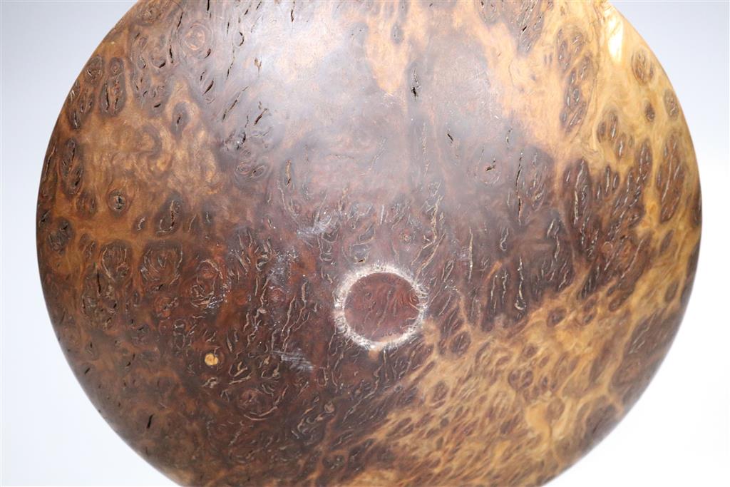 A java wood bowl, 31cm